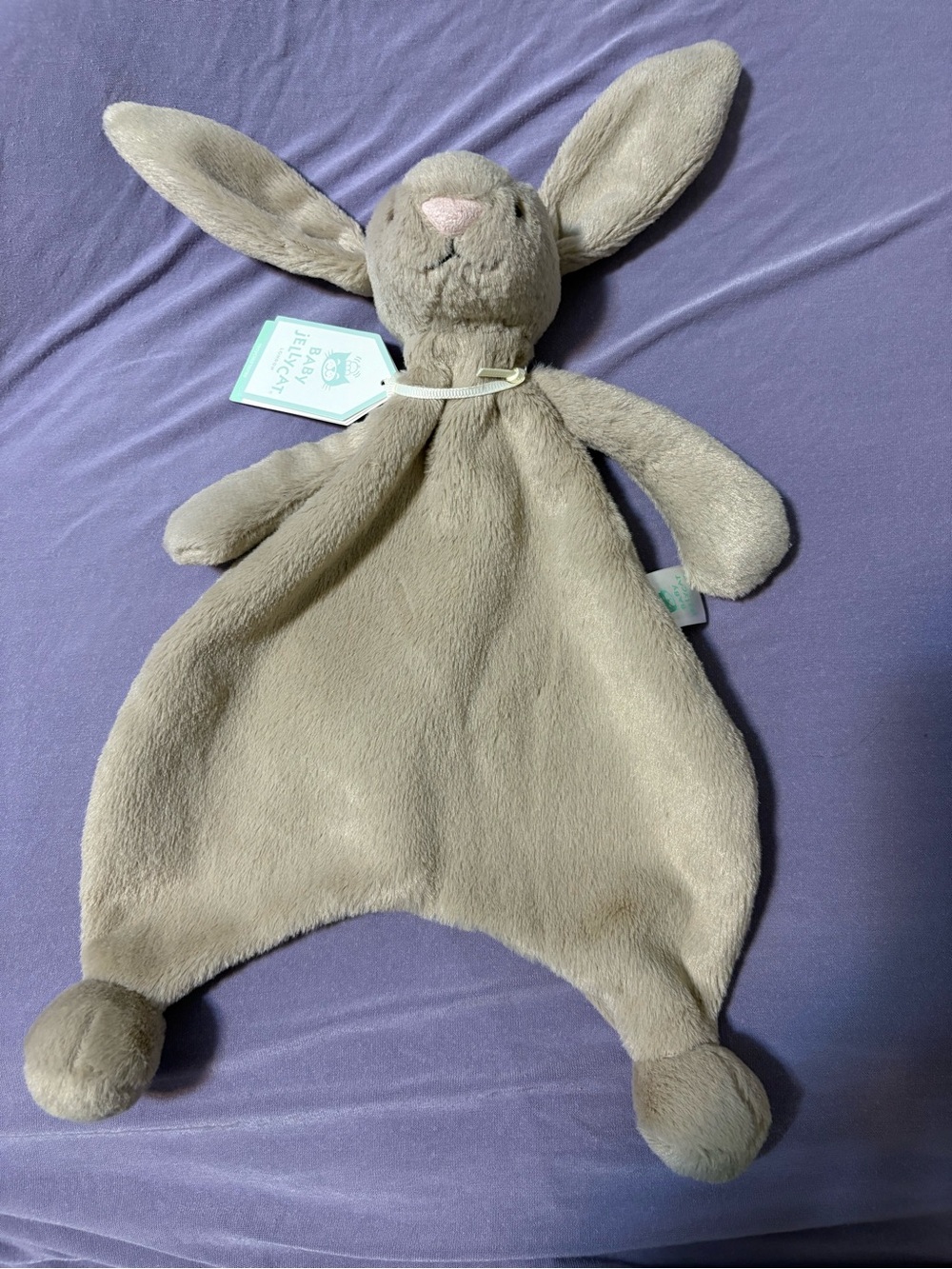 Jellycat baby bashful beige Bunny Comforter